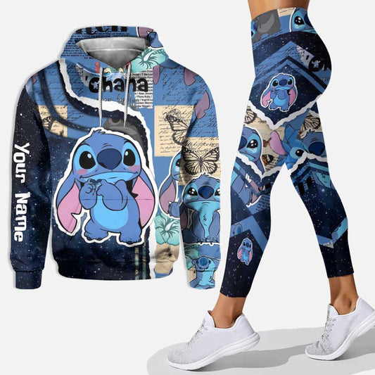 Ohana - Personalized Christmas Hoodie and Leggings