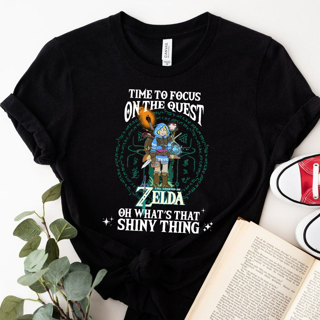 Time To Focus On The Quest The Hero's Legend T-shirt and Hoodie