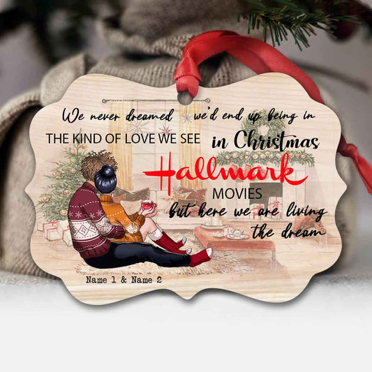 We Never Dreamed - Personalized Christmas Ornament (Printed On Both Sides)