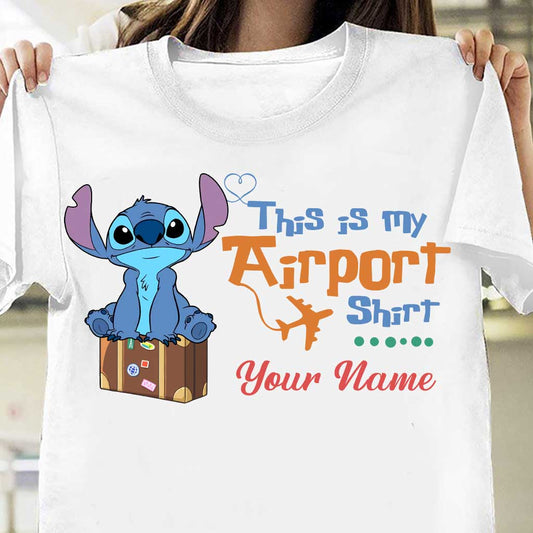 This Is My Airport Shirt - Personalized Ohana T-shirt and Hoodie