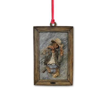 Horse And Man - Christmas Ornament (Printed On Both Sides)