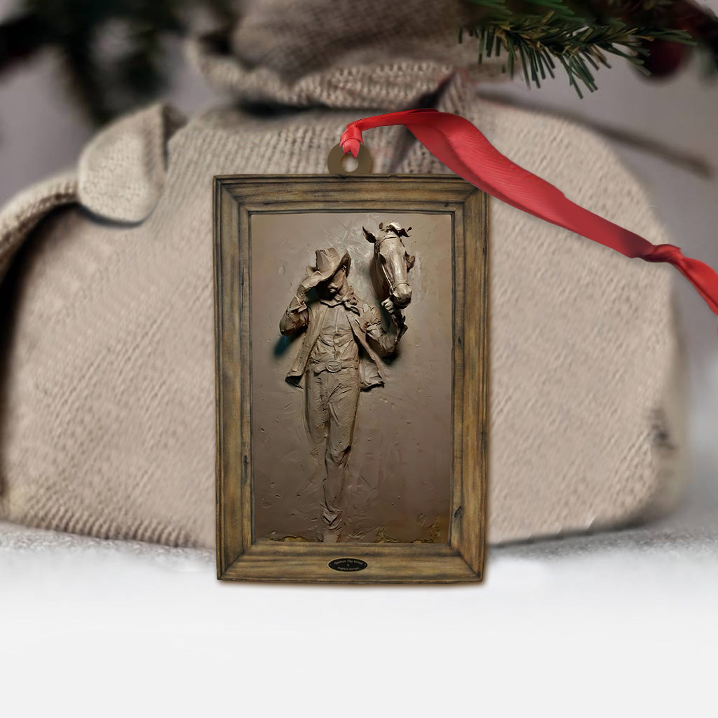 Free Spirit - Christmas Horse Ornament (Printed On Both Sides)