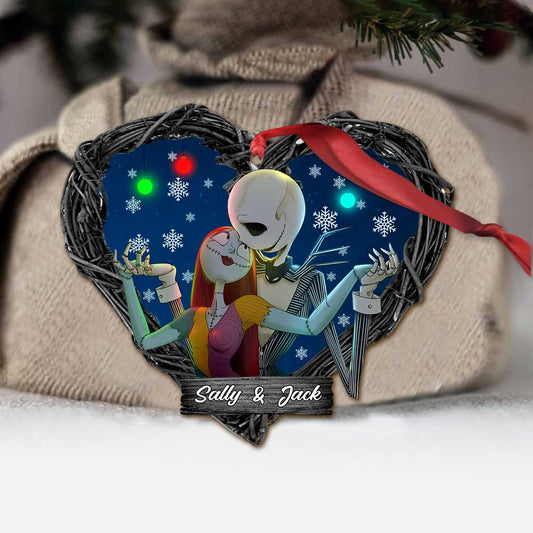 Simply Meant To Be - Personalized Christmas Nightmare Ornament (Printed On Both Sides)