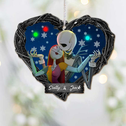 Simply Meant To Be - Personalized Christmas Nightmare Ornament (Printed On Both Sides)