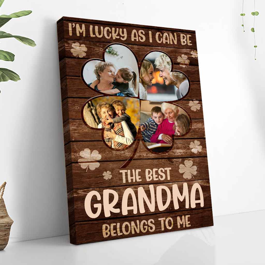 The Best Grandma Belongs To Me - Personalized Mother's Day Grandma Poster