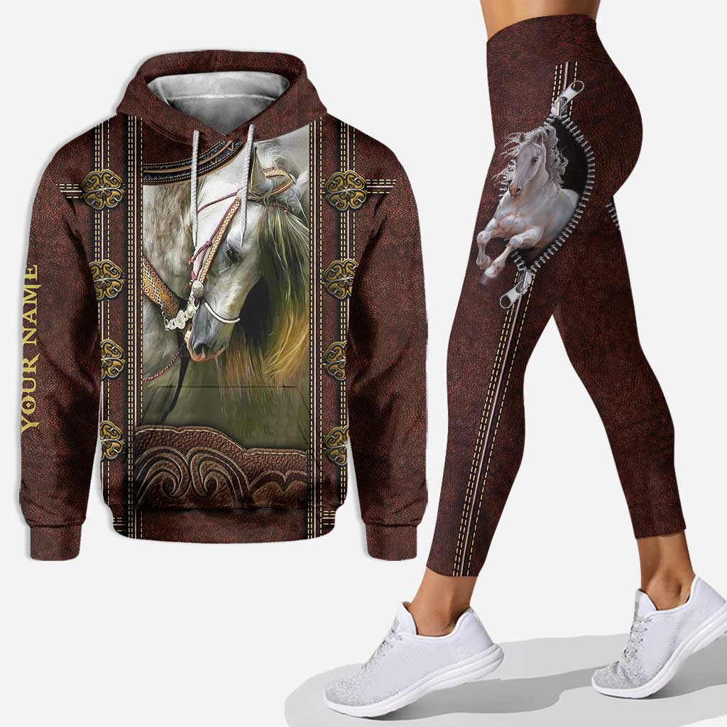 White Horse - Personalized Hoodie and Leggings