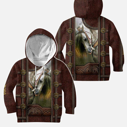 White Horse - Personalized Hoodie and Leggings