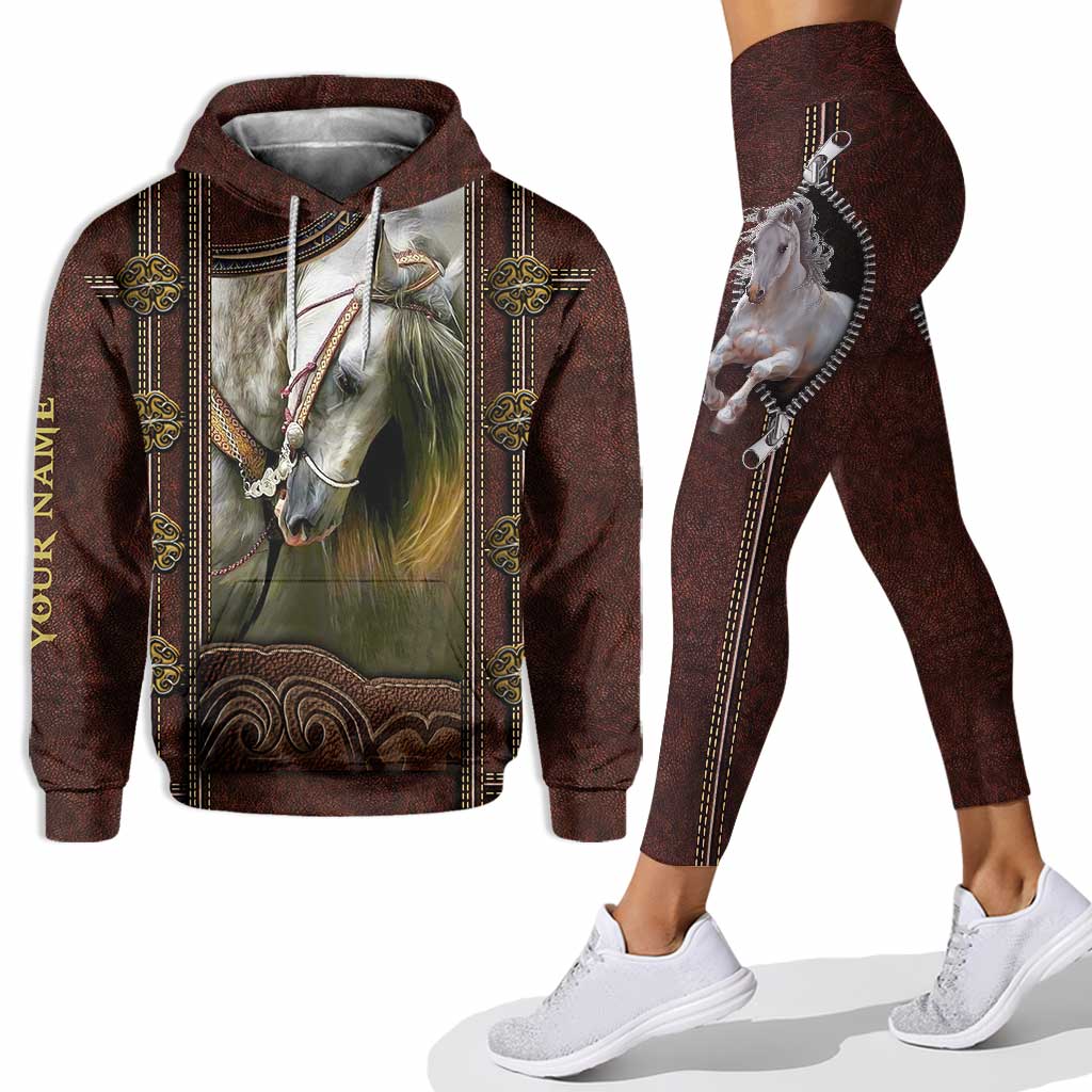 White Horse - Personalized Hoodie and Leggings