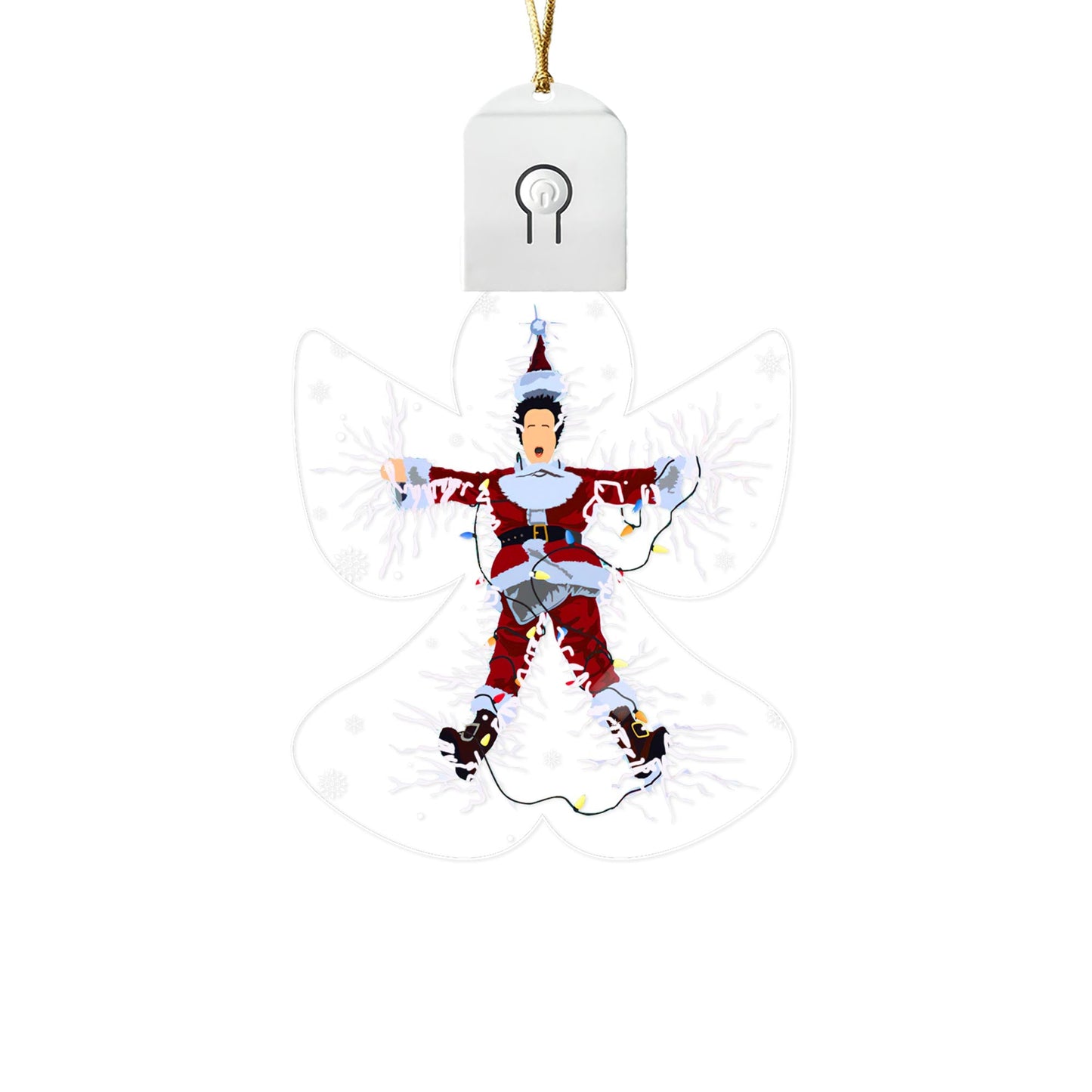 NLCV - Christmas Shaped Led Acrylic Ornament