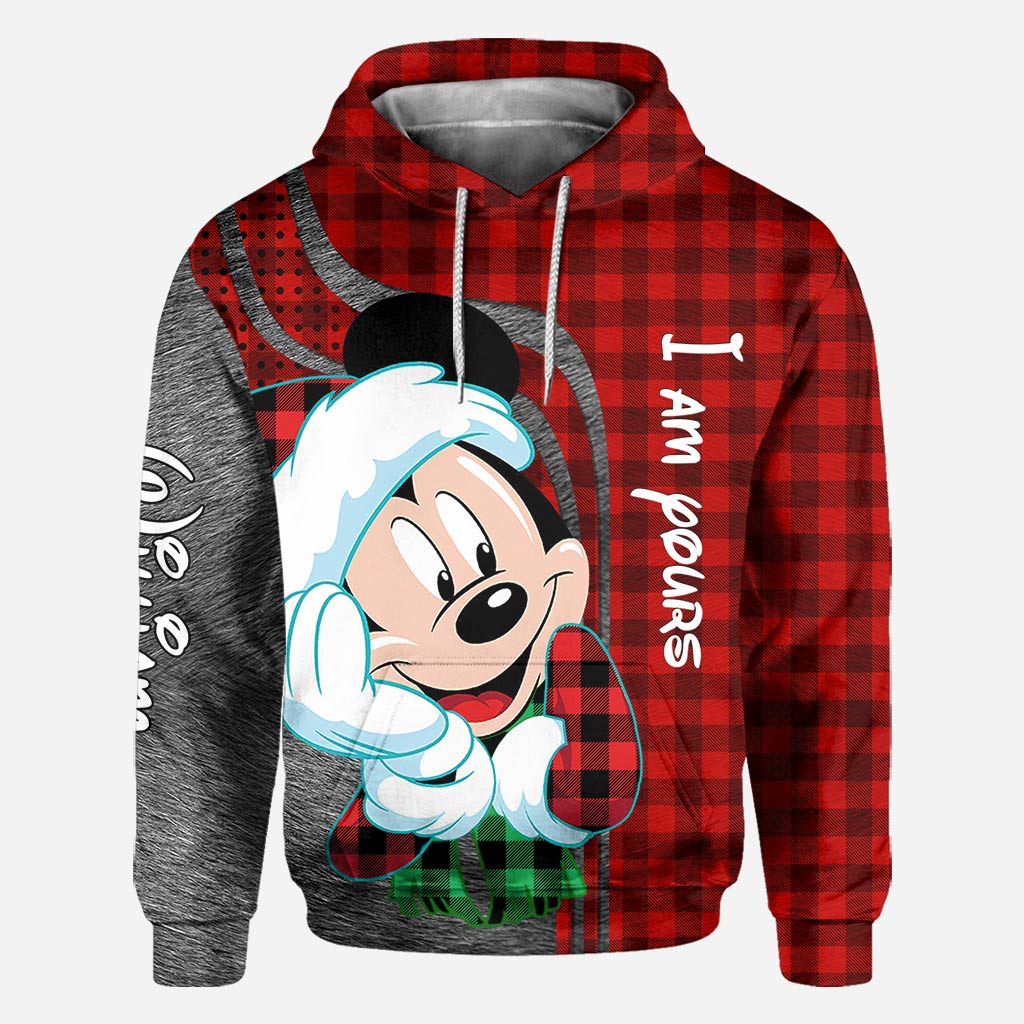 No Returns Or Refunds - Personalized Christmas Couple Hoodies