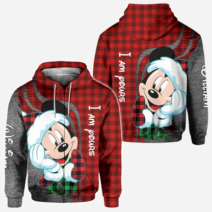 No Returns Or Refunds - Personalized Christmas Couple Hoodies