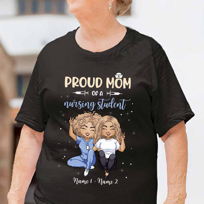 The Best Kind Of Mom - Personalized Mother's Day Nurse T-shirt and Hoodie