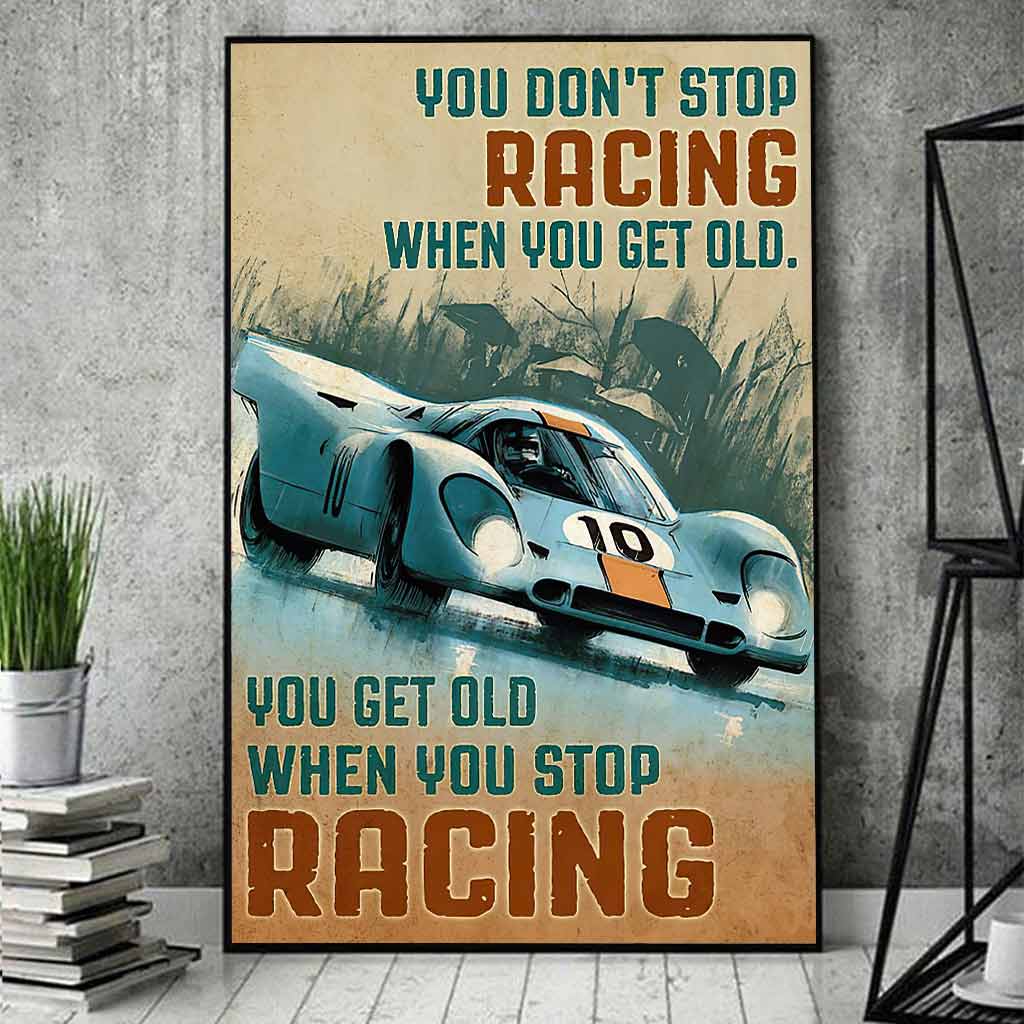 You Don't Stop - Racing Poster 062021