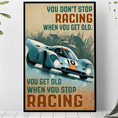 You Don't Stop - Racing Poster 062021