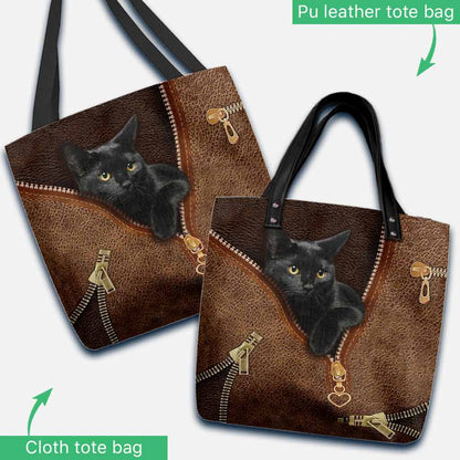 Black Cat  Tote Bag 062021