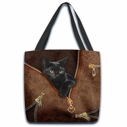 Black Cat  Tote Bag 062021