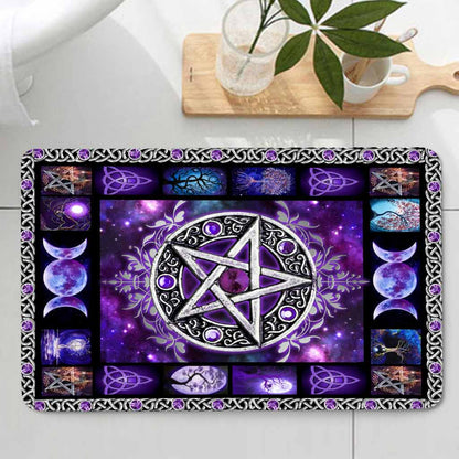 Witch - 3 Pieces Bathroom Mats Set