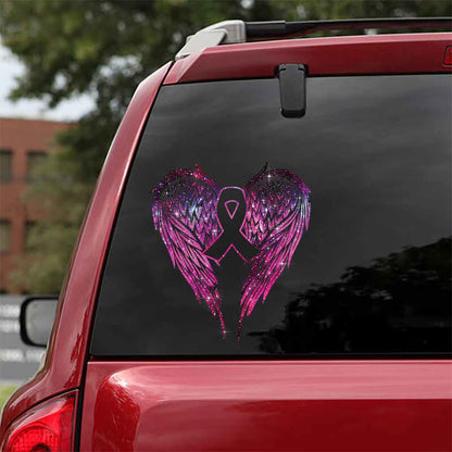 Wings  - Breast Cancer Awareness Decal Full 072021