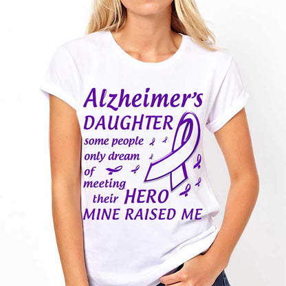 Alzheimer Daughter  - Alzheimer Awareness T-shirt And Hoodie 072021