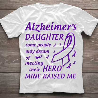 Alzheimer Daughter  - Alzheimer Awareness T-shirt And Hoodie 072021