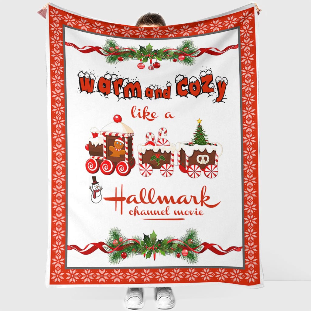 Warm And Cozy Like A Christmas Channel Movie Blanket