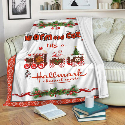 Warm And Cozy Like A Christmas Channel Movie Blanket