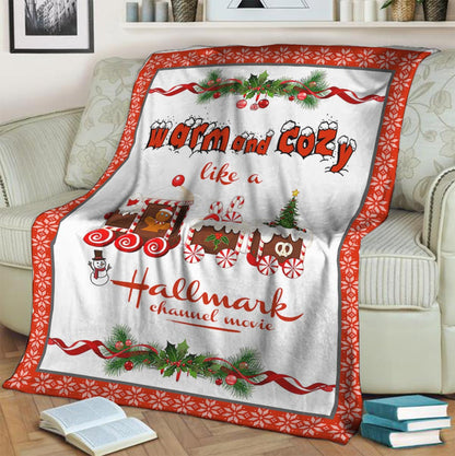 Warm And Cozy Like A Christmas Channel Movie Blanket