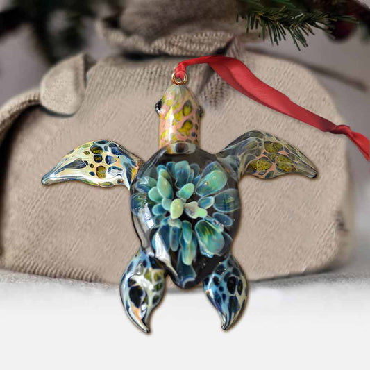 Love Turtles - Christmas Ornament (Printed On Both Sides)