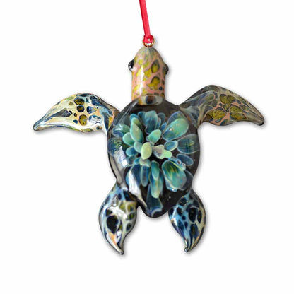 Love Turtles - Christmas Ornament (Printed On Both Sides)