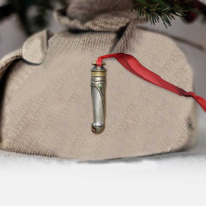 Jolly Hilt - Christmas The Force Ornament (Printed On Both Sides)