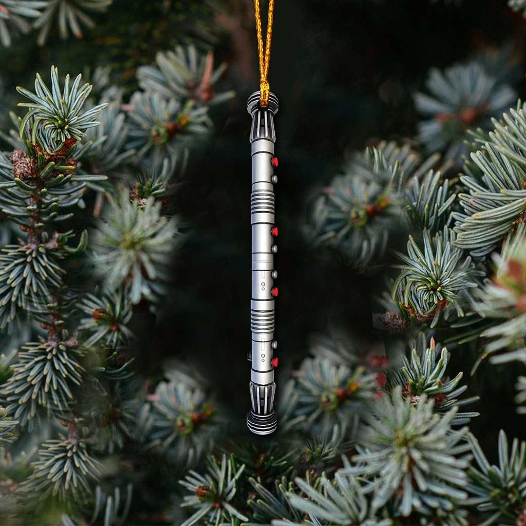 Jolly Hilt - Christmas The Force Ornament (Printed On Both Sides)