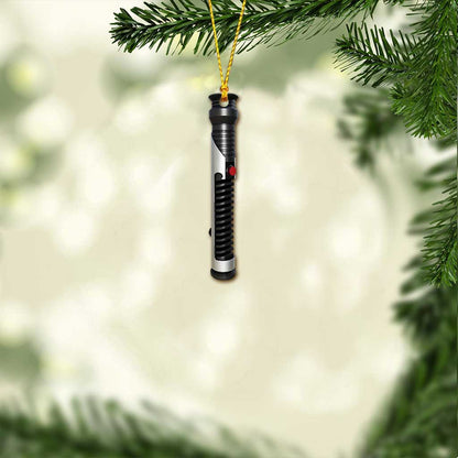 Jolly Hilt - Christmas The Force Ornament (Printed On Both Sides)