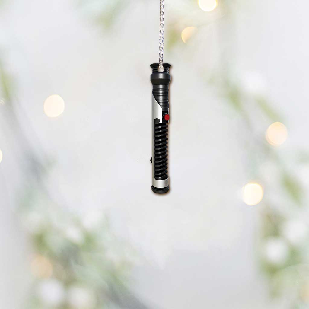 Jolly Hilt - Christmas The Force Ornament (Printed On Both Sides)