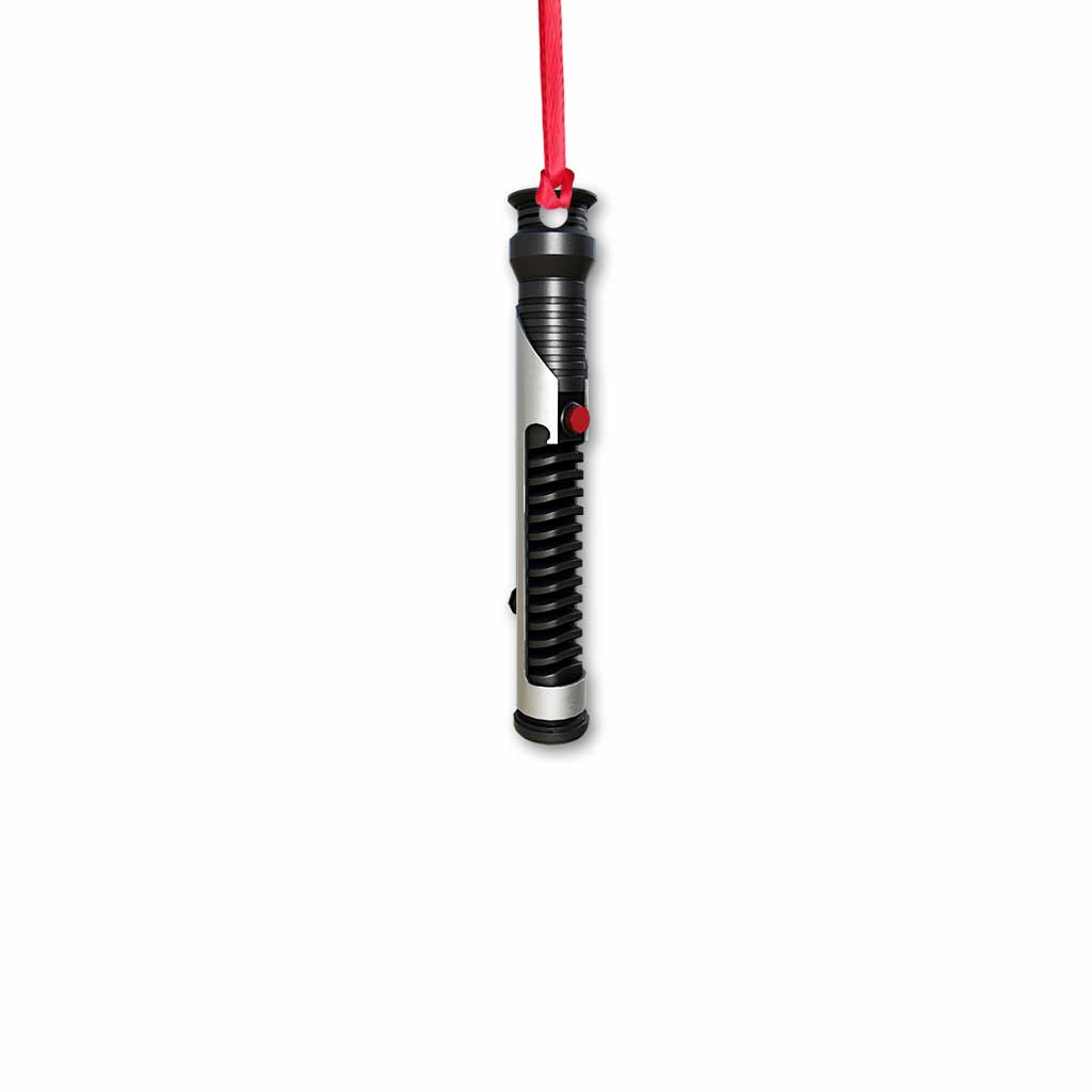 Jolly Hilt - Christmas The Force Ornament (Printed On Both Sides)