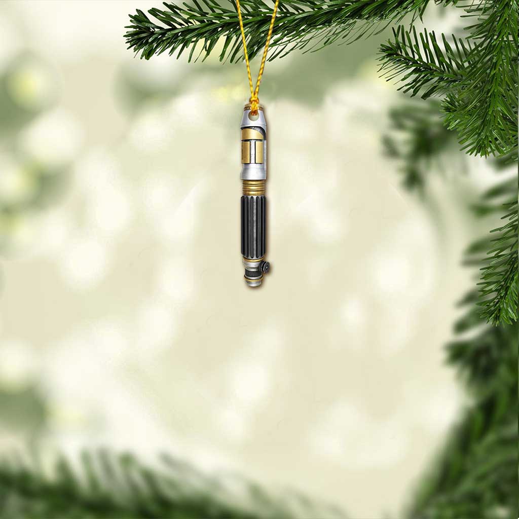 Jolly Hilt - Christmas The Force Ornament (Printed On Both Sides)