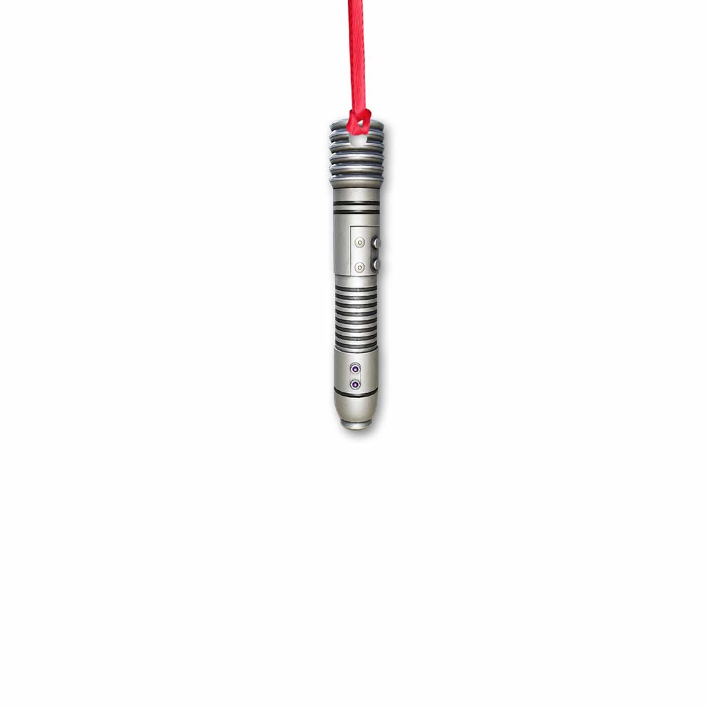 Jolly Hilt - Christmas The Force Ornament (Printed On Both Sides)