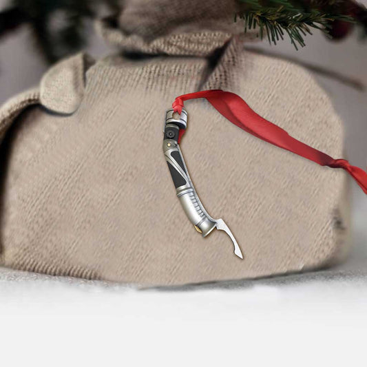 Jolly Hilt - Christmas The Force Ornament (Printed On Both Sides)