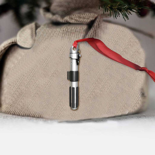 Jolly Hilt - Christmas The Force Ornament (Printed On Both Sides)