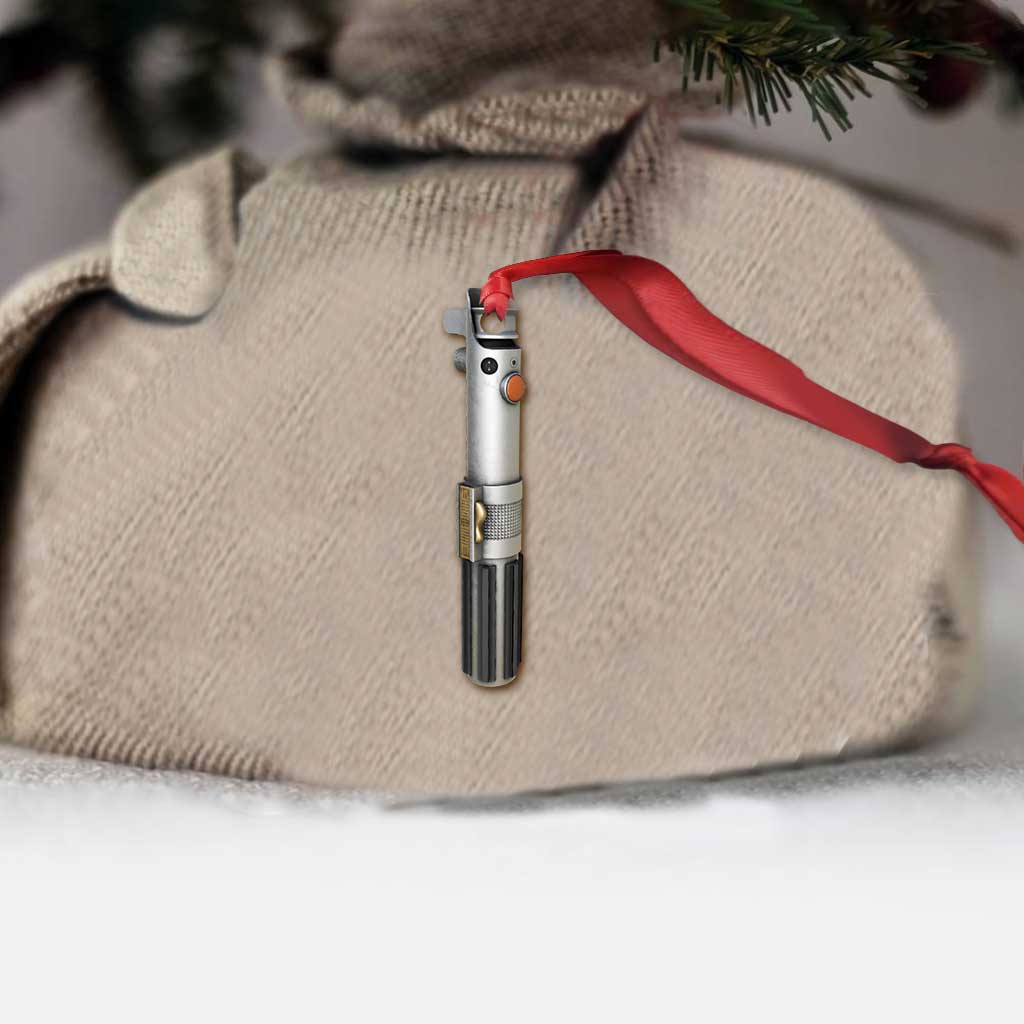 Jolly Hilt - Christmas The Force Ornament (Printed On Both Sides)