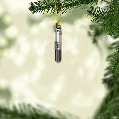 Jolly Hilt - Christmas The Force Ornament (Printed On Both Sides)