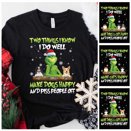 Two Things I Know - Personalized Stole Christmas T-shirt and Hoodie