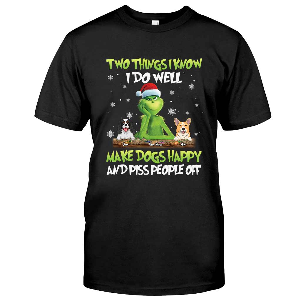 Two Things I Know - Personalized Stole Christmas T-shirt and Hoodie