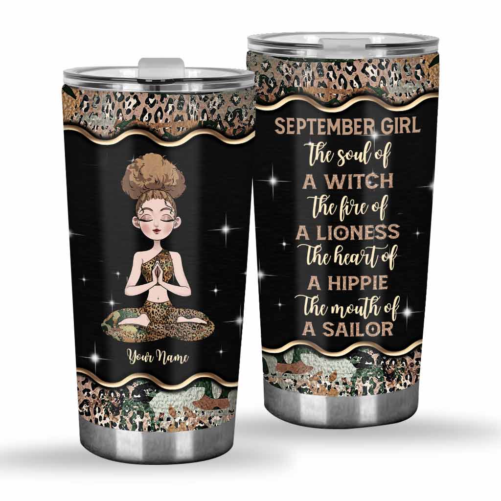 The Soul Of A Witch - Personalized Yoga Tumbler