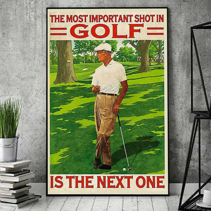 The Most Important - Golf Poster 062021