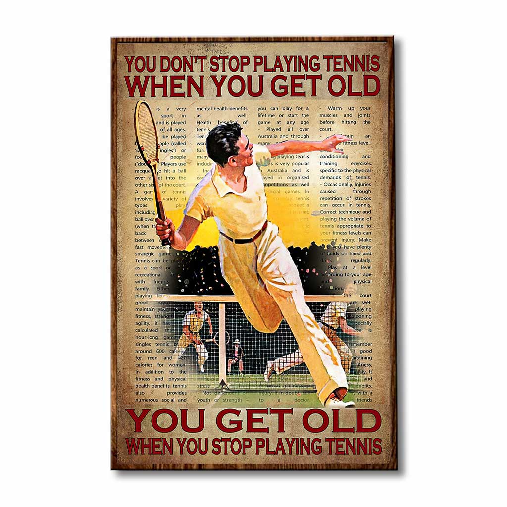 Tennis Knowledge Poster 062021