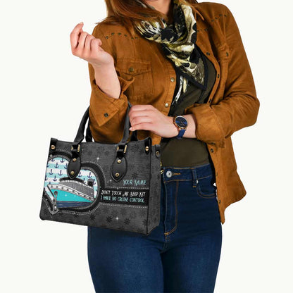 Touch My Ship Kit - Personalized Cruising Leather Handbag