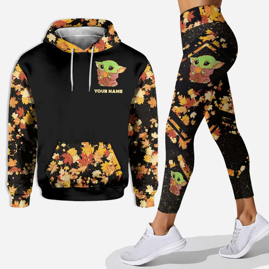 Too Cute I Am - Personalized The Force Hoodie and Leggings