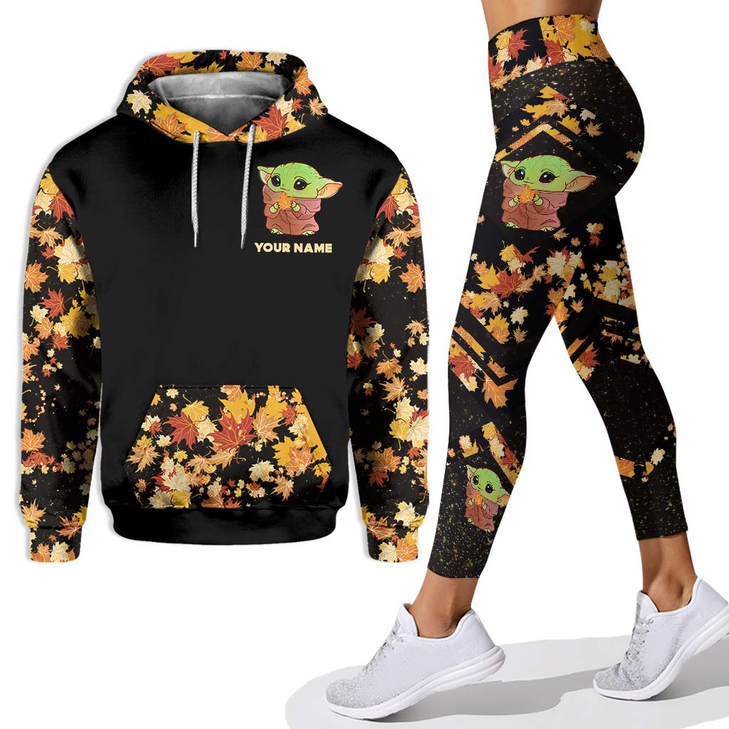 Too Cute I Am - Personalized The Force Hoodie and Leggings