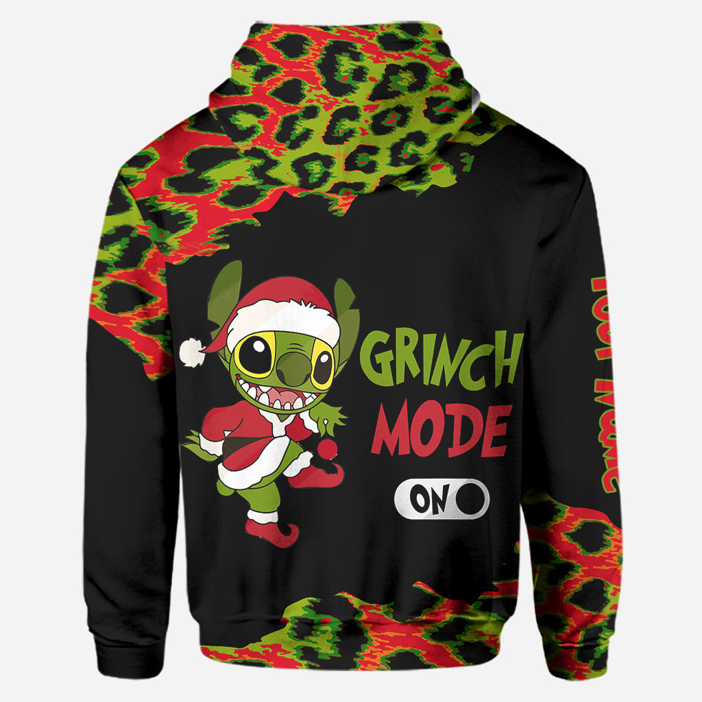 Mischief Mode On - Personalized Christmas Ohana Hoodie and Leggings