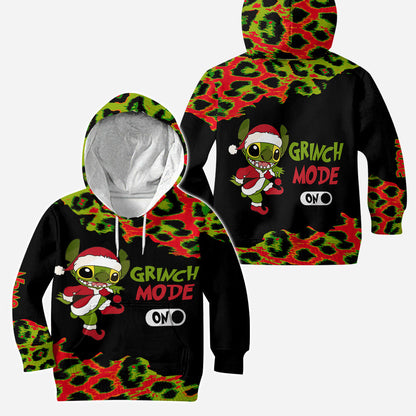 Mischief Mode On - Personalized Christmas Ohana Hoodie and Leggings